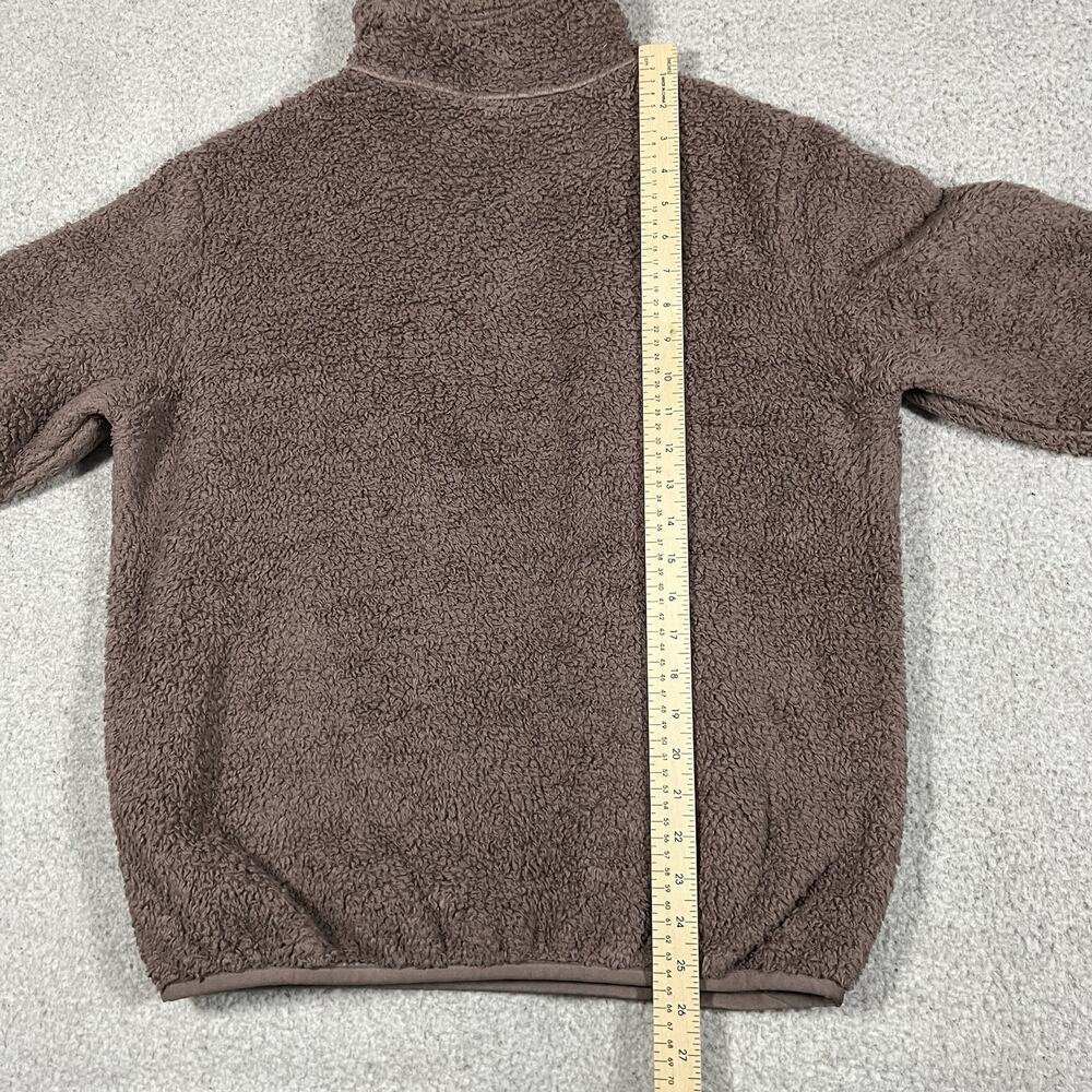 Patagonia Jacket Womens M 1/4 Zip Pullover Teddy Deep Pile Sherpa Los Gatos - Picture 14 of 14
